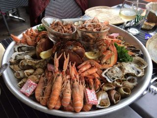 Assiette de fruits de mer