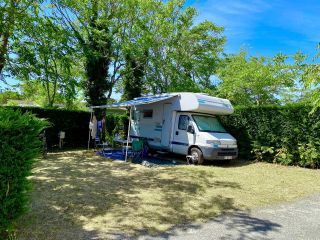 Emplacement camping-car